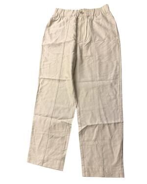 Madewell Tapered Huston Pull On Crop Pants Lite Green Women size Small
